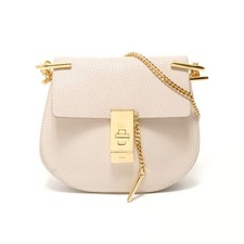 Authentic Chloe Drew Leather Chain Shoulder B...