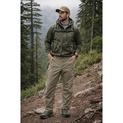 REI Pants Mens 34x30 Khaki Outdoor Gorpcore Travel Utility Hiking Nylon Casual