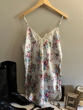 Vintage Slip Dress Coquette Floral Romantic Fairy Core Y2K 90's Size Large