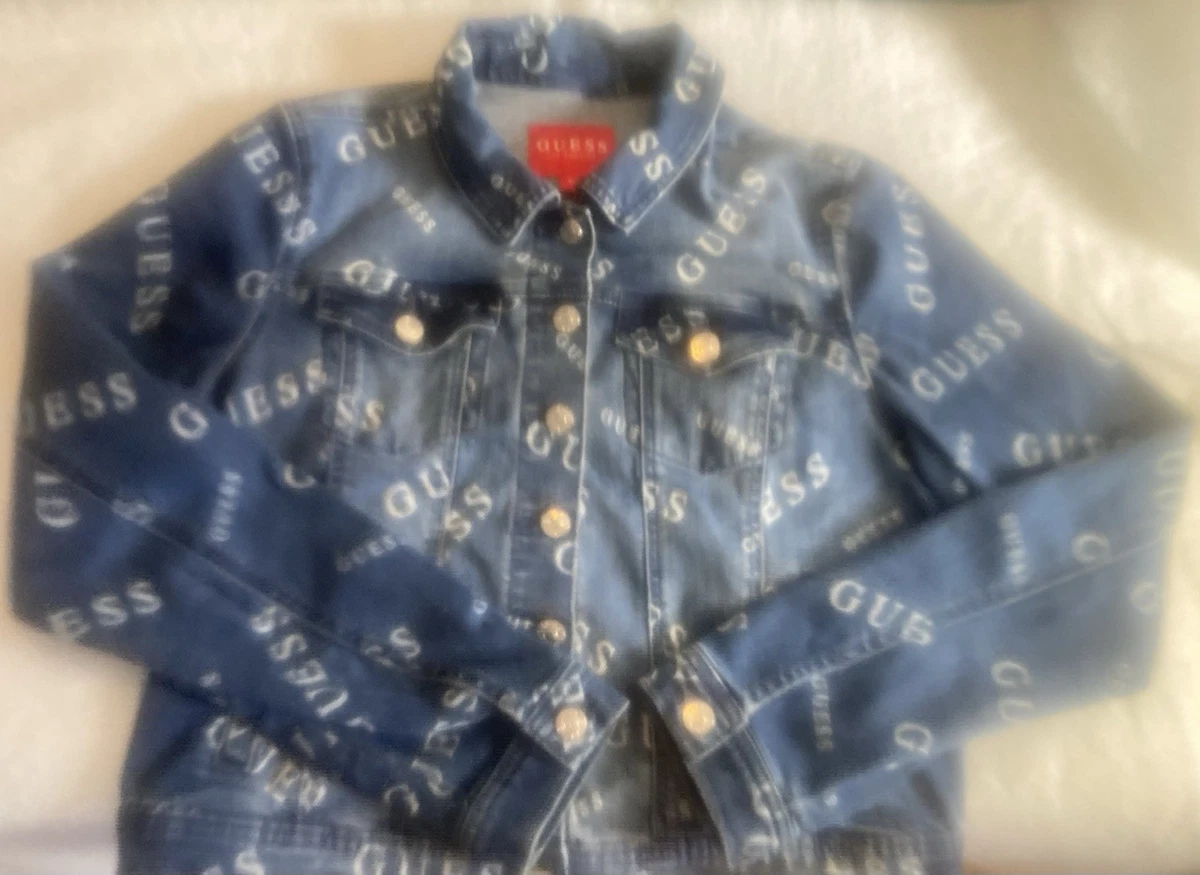 GUESS Girls Denim Jacket. Size Medium. M