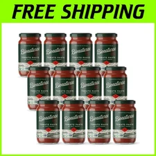 Italian Organic Tomato Paste - No Salt, 7 oz (12 pack)