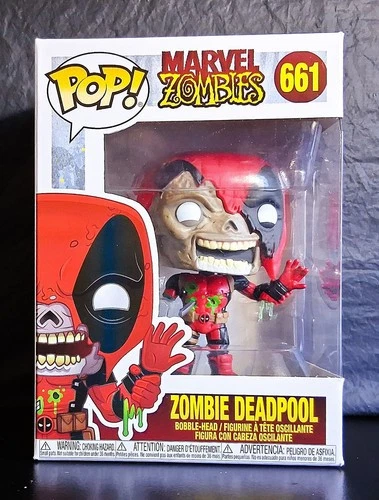 Zombie Deadpool #661 Funko Pop Marvel Zombies