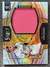 Toni Kroos 2022 Panini Select La Liga Soccer Patch Real Madrid JS-TK