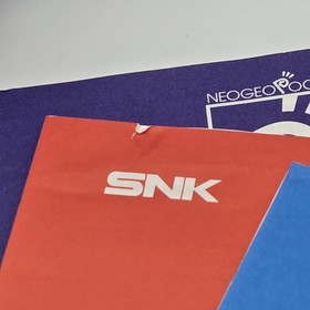 Neo Geo Pocket Color Platinum Silver CIB Sonic the Hedgehog Bundle SNK Console