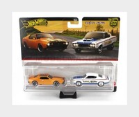 Mattel Hot Wheels HBL96-979Q-JBL06 Amc 2X Javelin Coupe + Rebel Machine Ra