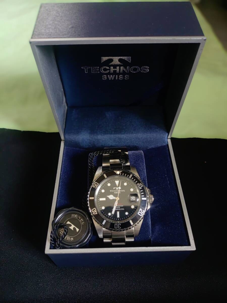 Technos Submariner automatic diver watch - image 1