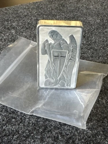 10 oz Archangel .999 Silver Bar - Scottsdale Mint Silver Bullion Bar #A535