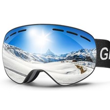 Ski Goggles For Men Women Adult Youth OTG Frameless Anti Fog UV Protect
