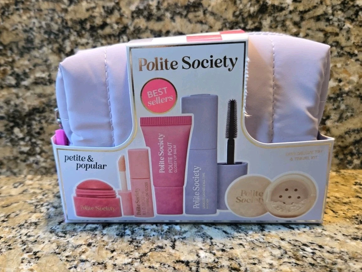 Polite Society Petite & Popular Mini Deluxe Try & Travel Kit, Free Ship (6 pcs)
Opens in a new windo