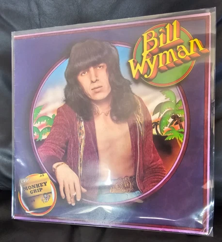 Bill Wyman ‎(Rolling Stones)– Monkey Grip (1974) Vinyl LP UK 1st Press. EX/VG+.
