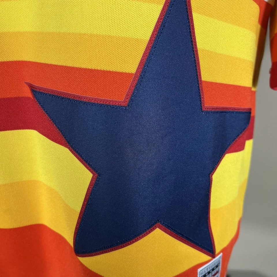 Camiseta Nike Nolan Ryan 34 Houston Astros Pinwheels, talla mediana Foto 4 de 4