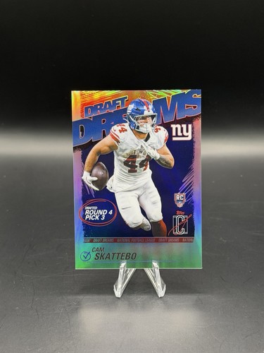 2025 Topps Signature Cam Skattebo Base (RAW)
