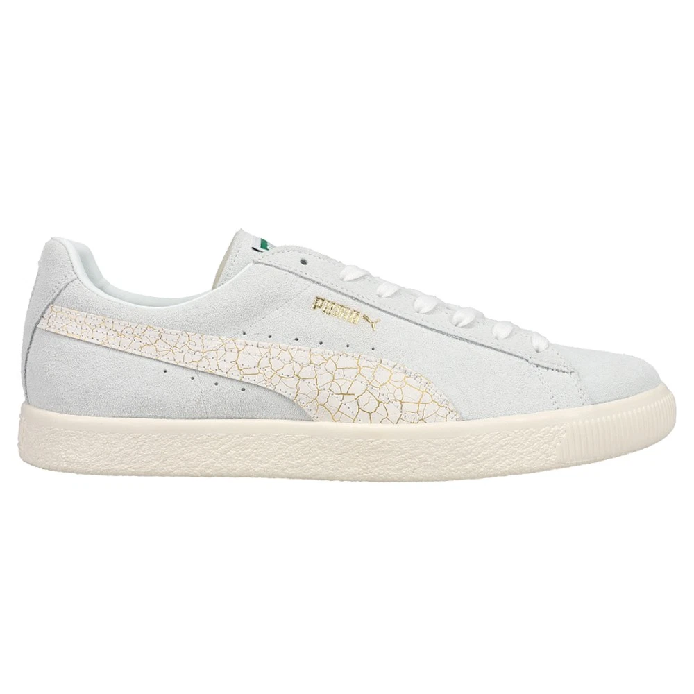 PUMA Suede Vintage Kintsugi Lace Up Mens White Sneakers Casual Shoes 383797-01