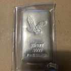 .9999 Fine Pure 10 Troy Oz Silver Bar Eagle Design — Sealed— Best Quality!