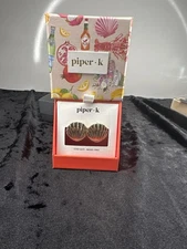 Piper K Gold Seashell Earrings| Quiet Luxury Coastal Charm| Lobster 🦞 Brunch