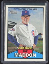 2016 Topps Heritage #AW-8 Joe Maddon Award Winners
