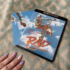 Rad 4K UHD+Blu-ray Vinegar Syndrome. W- Poster !! VG•••