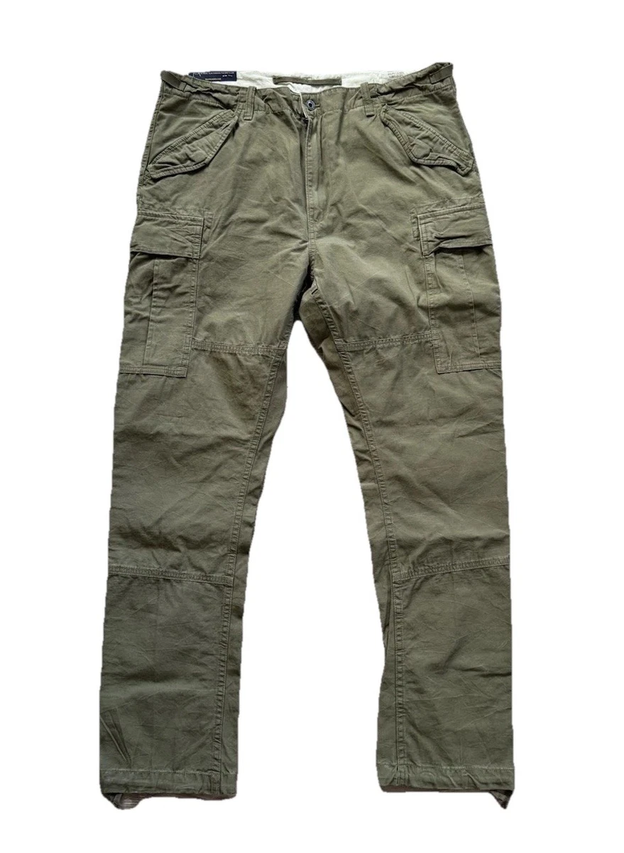 34×30 1990's Polo Ralph Lauren Andrew Pt VTG 90S POLO RALPH LAUREN CLASSIC ESSENTIAL BROWN CORDUROY ANDREW