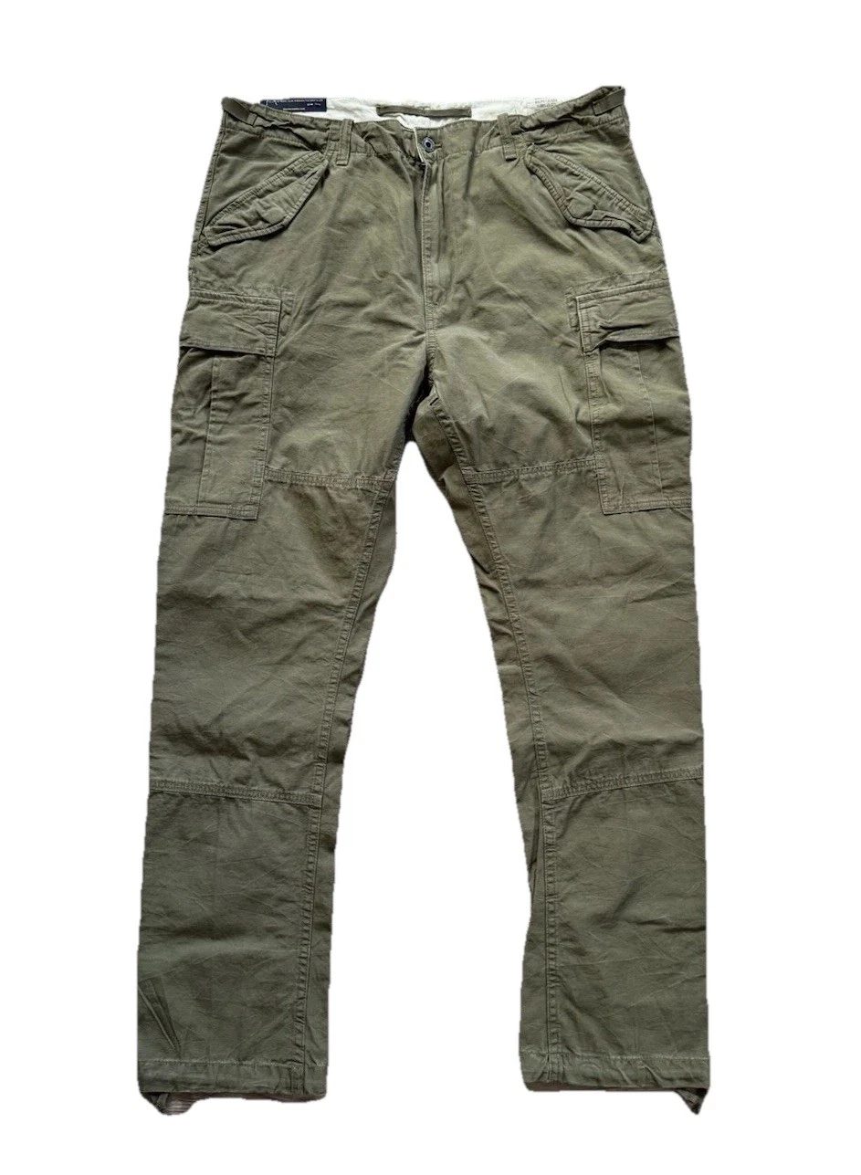 Polo Ralph Lauren Mens Surplus Cargo Pants Olive Green 36x34 42x30 Chino NEW
Opens in a new window o