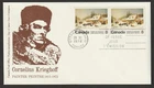 Canada #610p, Cornelius Krieghoff, Pair, Tagged, First Day Cover, FDC 1972