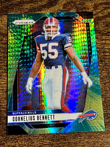 Cornelius Bennett [Green Shimmer] #36 2024 Panini Prizm card