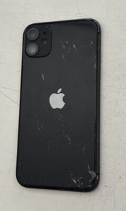 Original Apple iPhone 11 Gehäuse Rahmen Glasbruch Für Refurbisch Schwarz Black