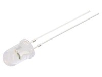 2X OS5OGR5A31A-1.0HZ Led 5Mm Orange 12000-14400Mcd 30° 3-5V 20Ma Front: GewöLbt