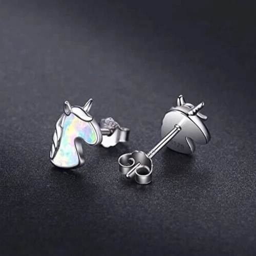 Opal outlet unicorn earrings