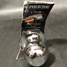 Reese Towpower 1-7/8" Interlock Chrome Hitch Ball w/  3/4 Shank