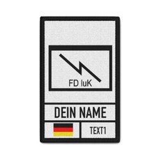 Patch Information und Kommunikation personalisiert TZ Rankpatch 9,8x6cm #40519