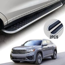 2pcs Running Boards Nerf Bars Side Steps Fits For Vw Atlas Cross Sport 2020-2024 2pcs Running Boards Nerf Bars Side Steps Fits For Vw Atlas Cross Sport 2020-2024