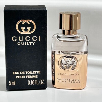 New Gucci Guilty Pour Femme EDT Perfume For Women Splash Mini size 5 ml/0.16 oz