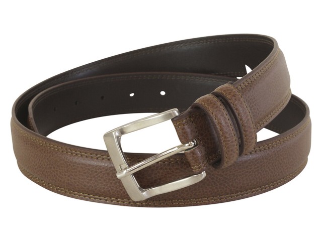 florsheim cognac belt