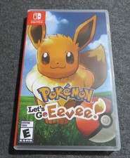 Brand New Switch Case Replacement Nintendo Switch Pokemon Let's Go, Eevee 