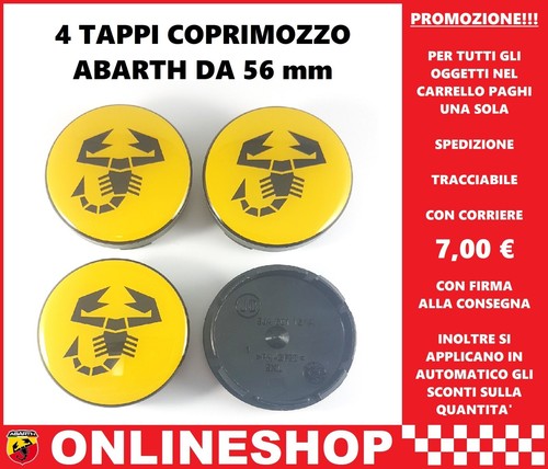 4 Tappi Coprimozzi Centrali Da 59 Mm Per Cerchi OZ Racing – Emblemi Auto In Plastica E Alluminio, Facili Da Installare