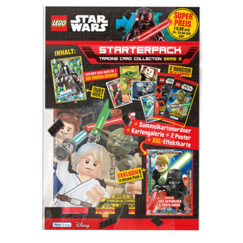 LEGO Star Wars - Serie 3 Trading Cards - 1 Starter - Afbeelding 1 van 1
