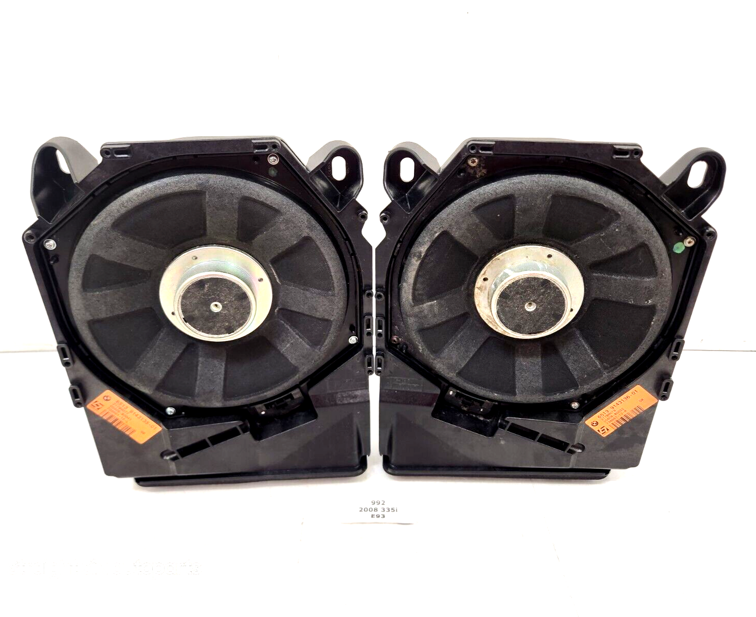 OEM BMW E90 E92 E93 Bass Speakers Sub Subwoofer Logic 7 Harman Kardon