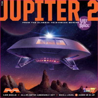 Moebius Models 913 1/35 Lost In Space Jupiter 2 Skill Level 3 Model Kit