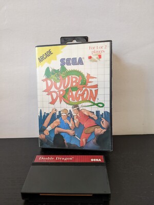 Double Dragon (Sega Master) With Case and Tested