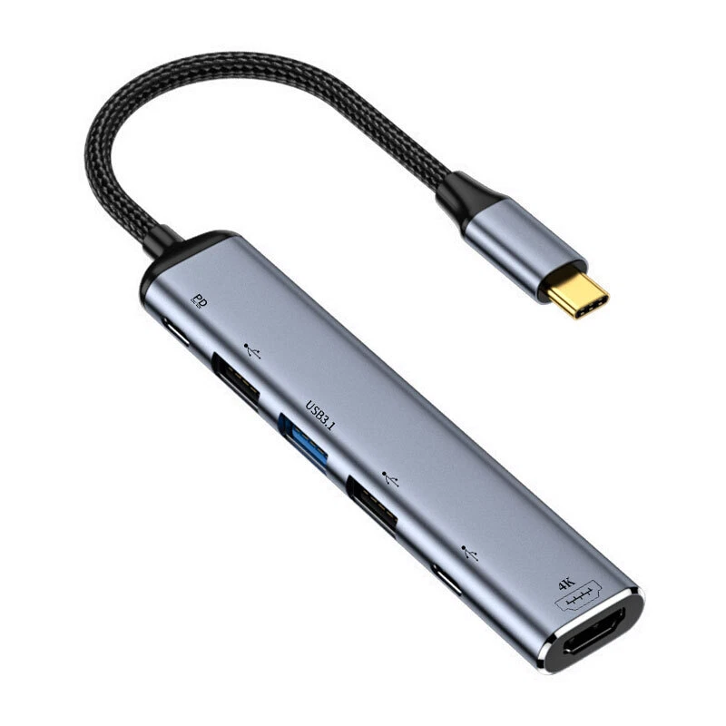 USB Type C Docking station Laptop Tablet USB HUB Video Converter Adapter