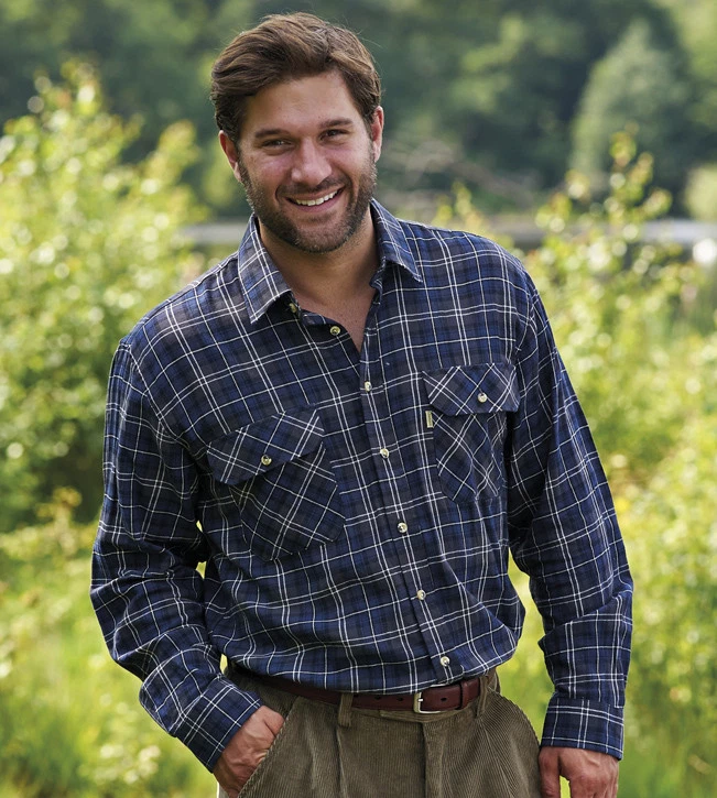 MENS LONG SLEEVE CHAMPION KILBEGGAN CASUAL FORMAL HUNTING OUTDOOR COTTON SHIRT
Opens in a new window