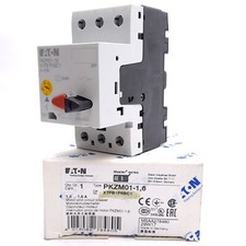 Eaton PKZM01-1,6 XTPB1P6BC1 Motor Protective Circuit Breaker, 3-Pole, 1-1.6A