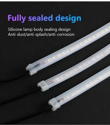 Cubierta de luz LED DRL para automóvil que fluye luz de funcionamiento diurno - Imagen 7 de 30