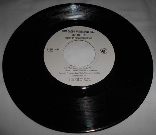 JAY-Z Wishing on a Star Mint- 7" 1997 Jukebox Promo BMG White Label