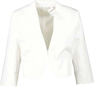 NEU! Taifun Damen Kurzblazer Gr. 40 weiß - Bild 1 von 4