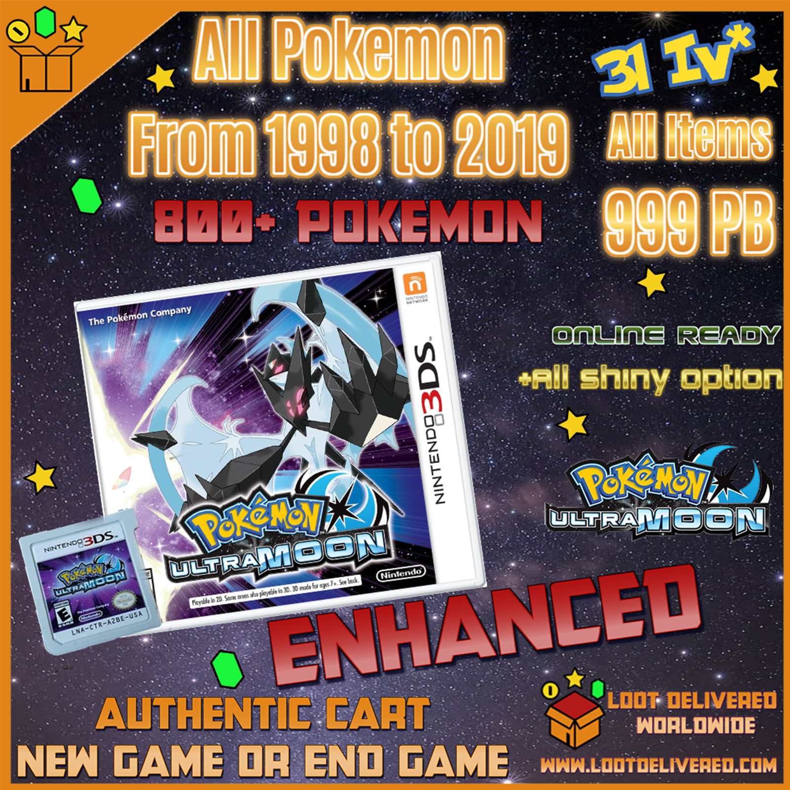 Pokemon Home All 807 Shiny Pokemon from the 3DS to Home INSTANT TRANSFER  🔥🔥🔥