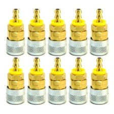 ARO 210 Air Hose Fittings 1/4" ID Push On Hose Barb Quick Coupler A Style