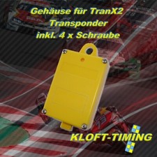 Kunststoffgehäuse mit 4 x Schraube  NEU für AMB TranX2 Transponder