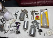 Air Paint Sprayers, Gravity Feed Holder & Accessories