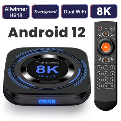 Android TV BOX Dual Wifi Quad Core Support Video Voice Media player Set top box